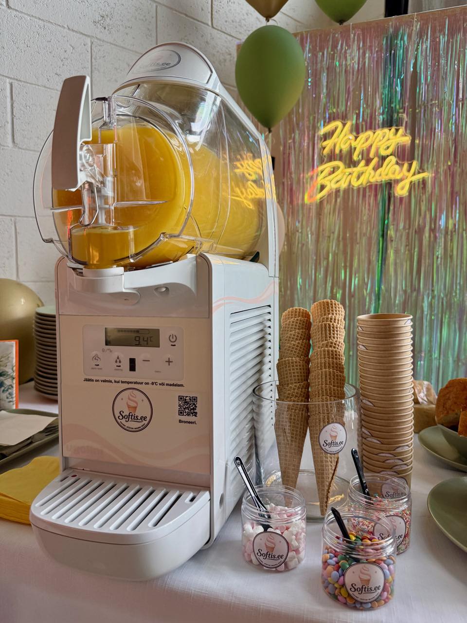 Soft-serve ice cream machine (Softis.ee)